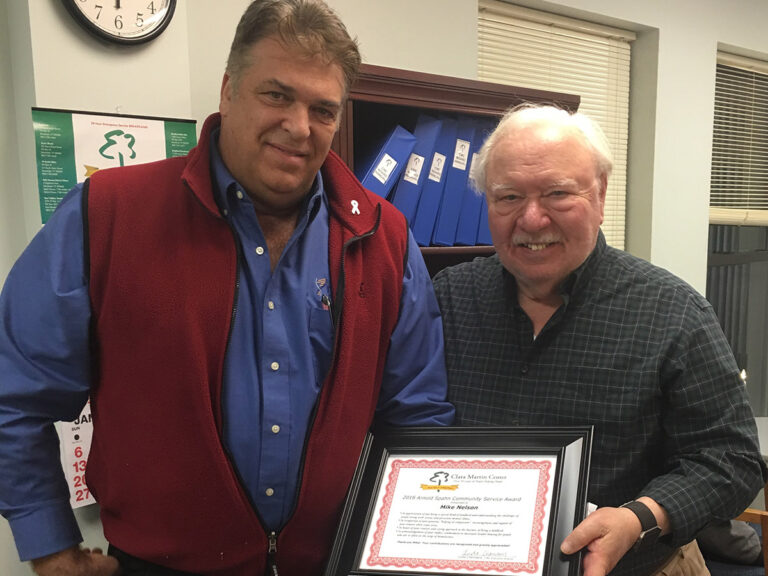 Arny Spahn Community Service Award 2018 Recipient